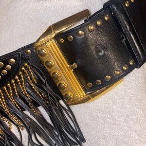 🔥❤️ A WoW Piece! An Exquisite Original Runway Piece… A Gianni Versace Belt